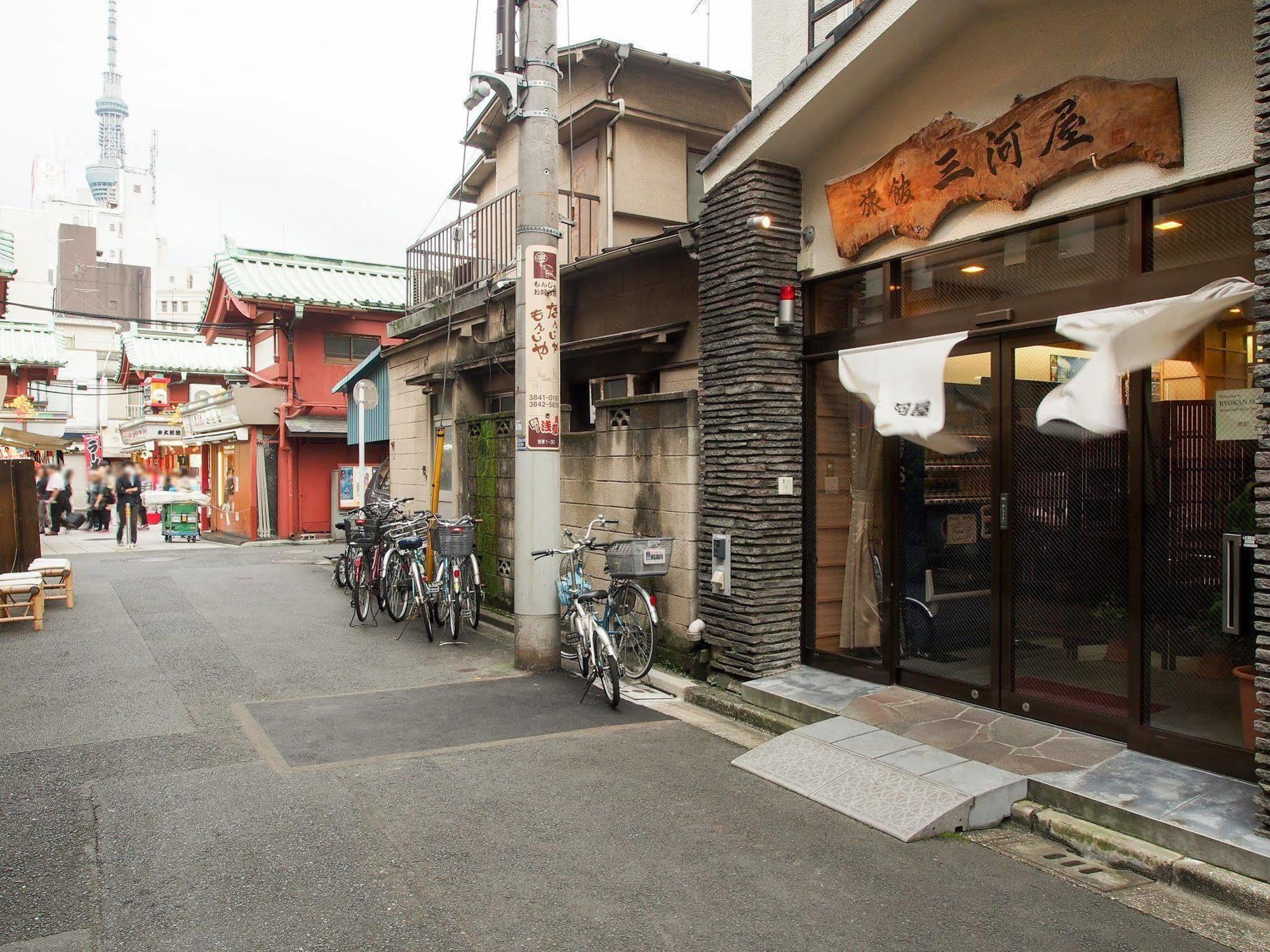 Ryokan Mikawaya Präfektur Tokio Exterior foto